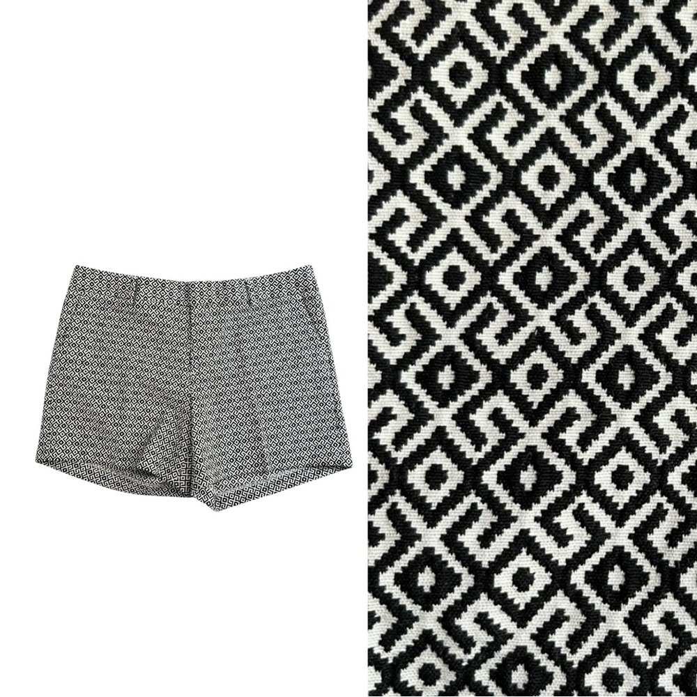 Banana Republic Hampton Short black and white pattern